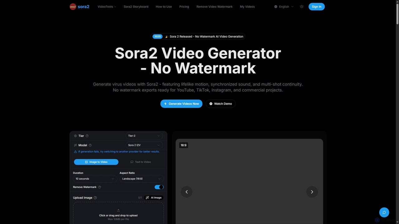 Sora2 Video Generator
