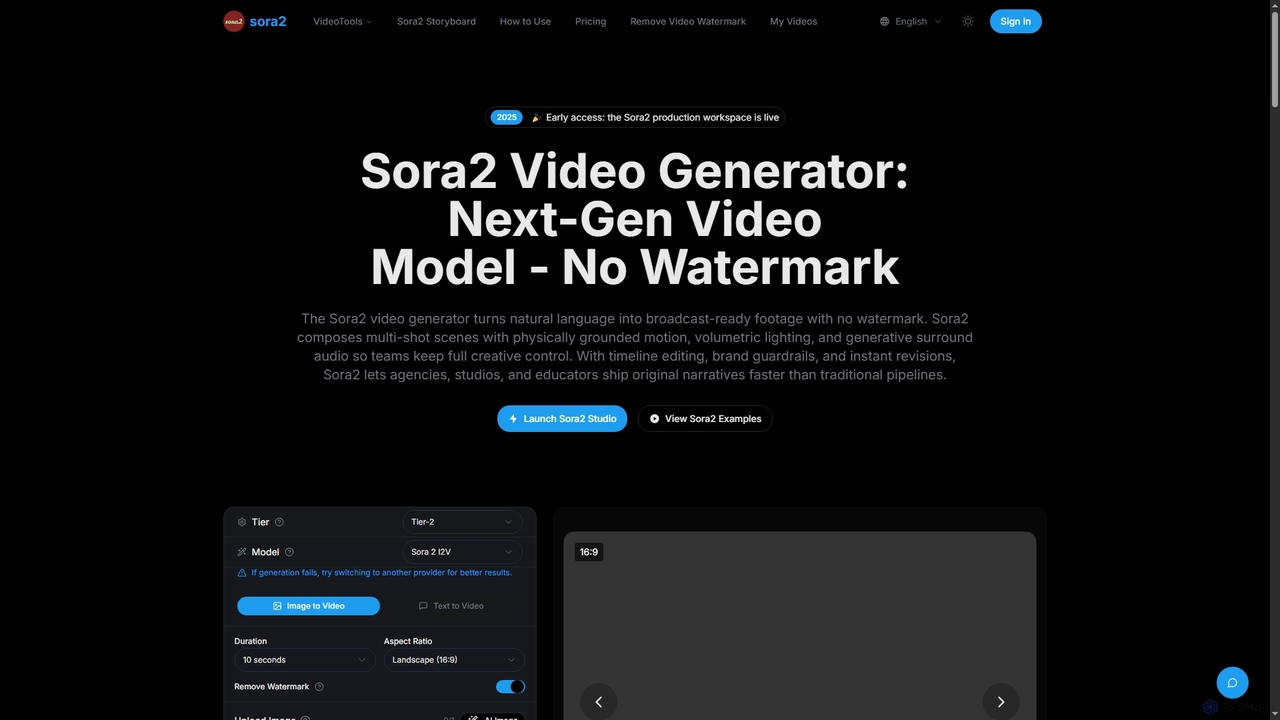 Sora2 | AI Cinematic Story Engine - No Watermark for Sora2 Video Generator