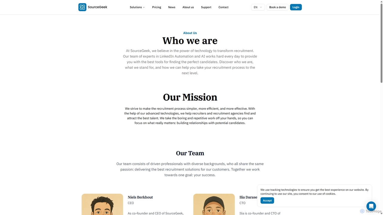 About SourceGeek | AI Recruitment & LinkedIn Automation for SourceGeek