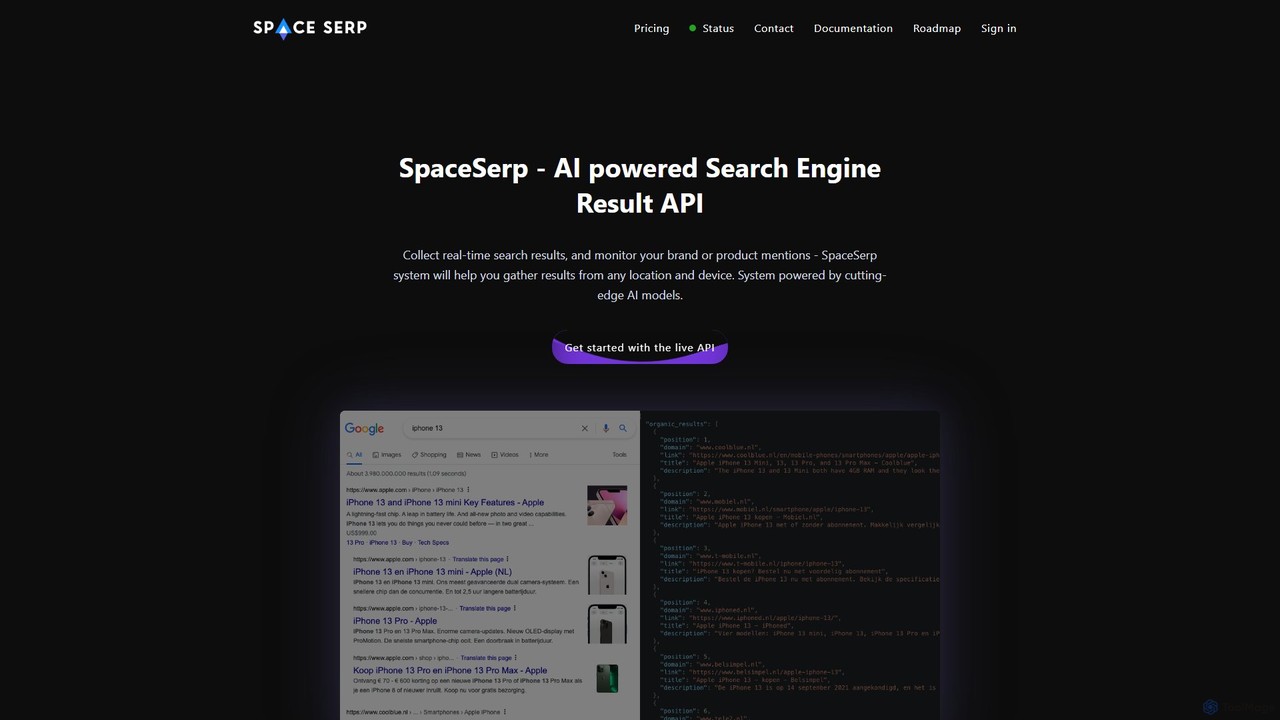 SpaceSerp
