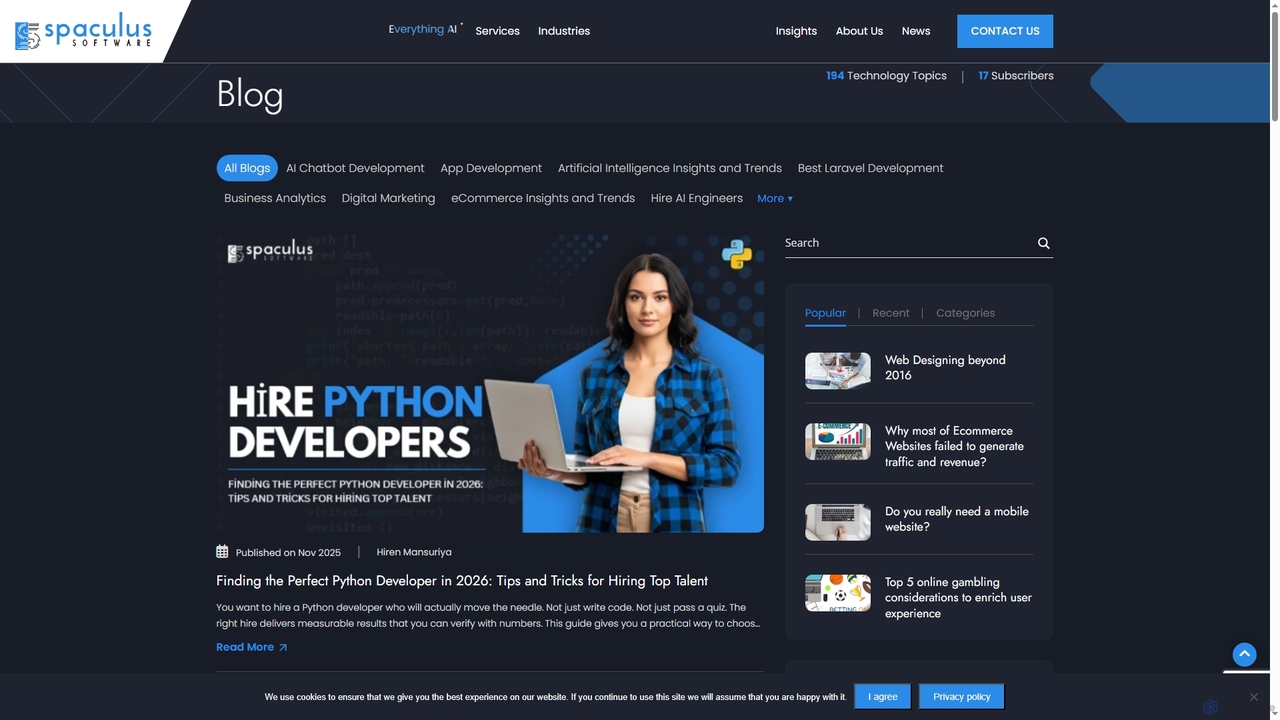 Blog - Spaculus Software for Spaculus