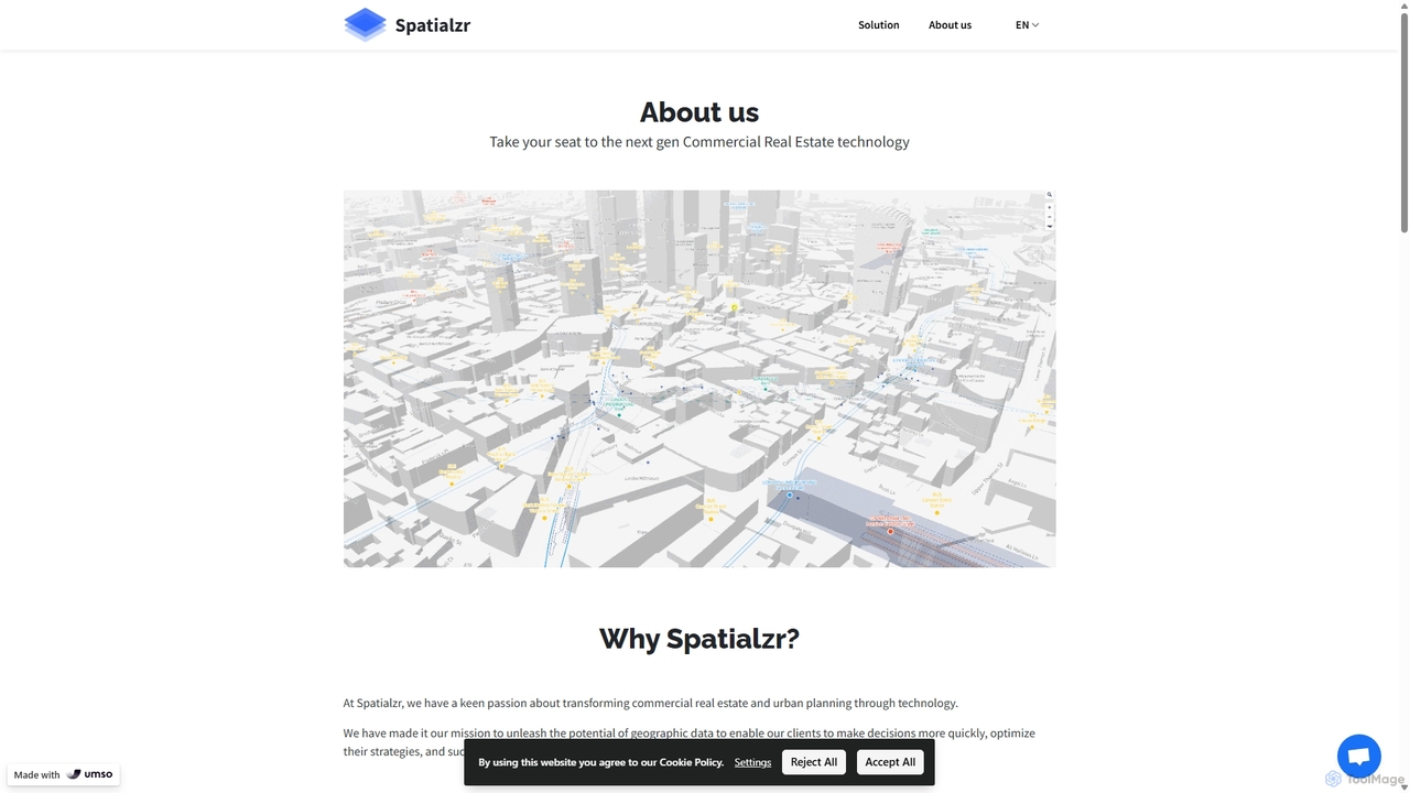 About us for Spatialzr
