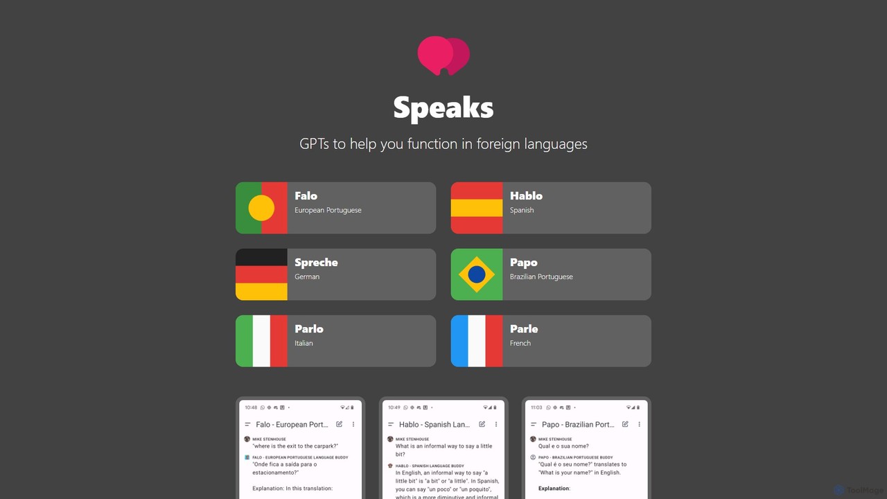 Speaks-GPT