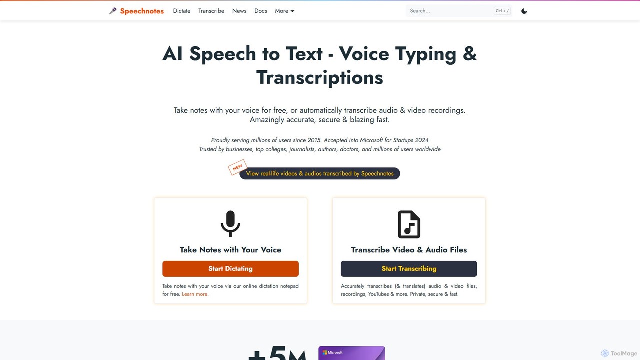 Speechnotes