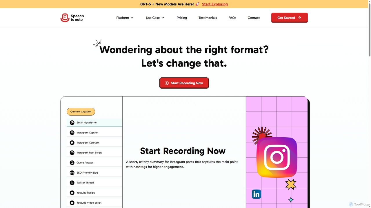 Speech To Note - Format for SpeechtoNote