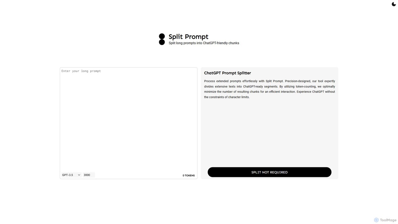 Split Prompt