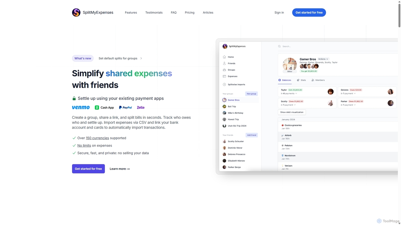 SplitMyExpenses