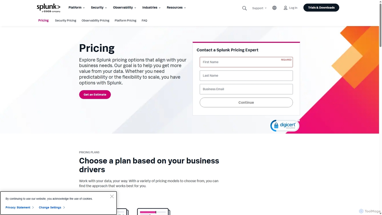 Pricing | Splunk for Splunk