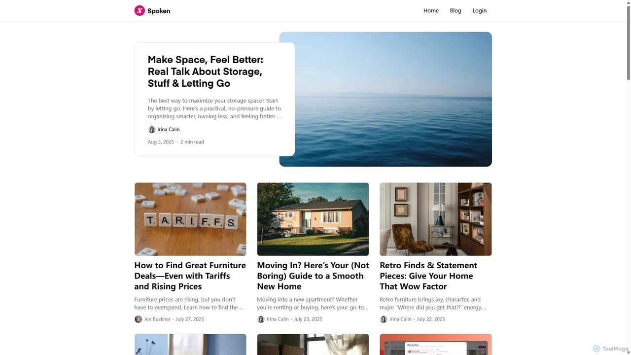 Blog for Spoken