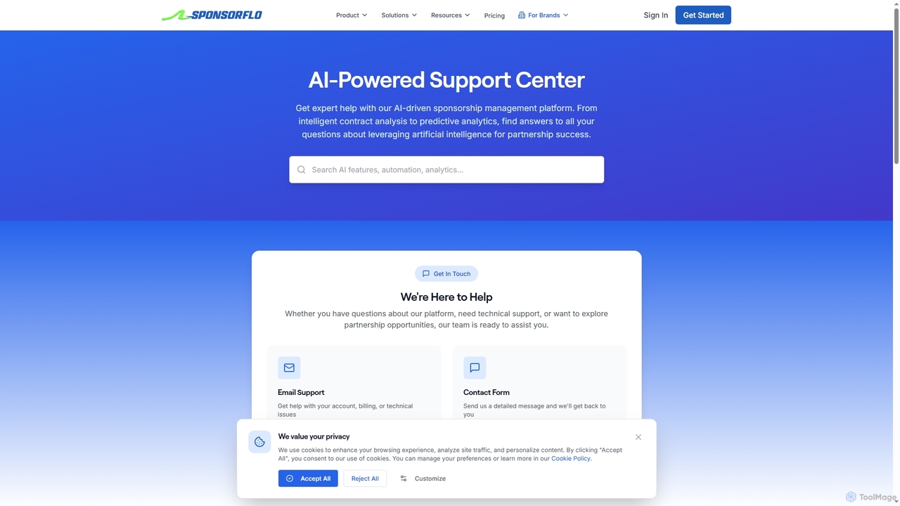 AI Sponsorship Management Help & Support Center | SponsorFlo | SponsorFlo AI for SponsorFlo