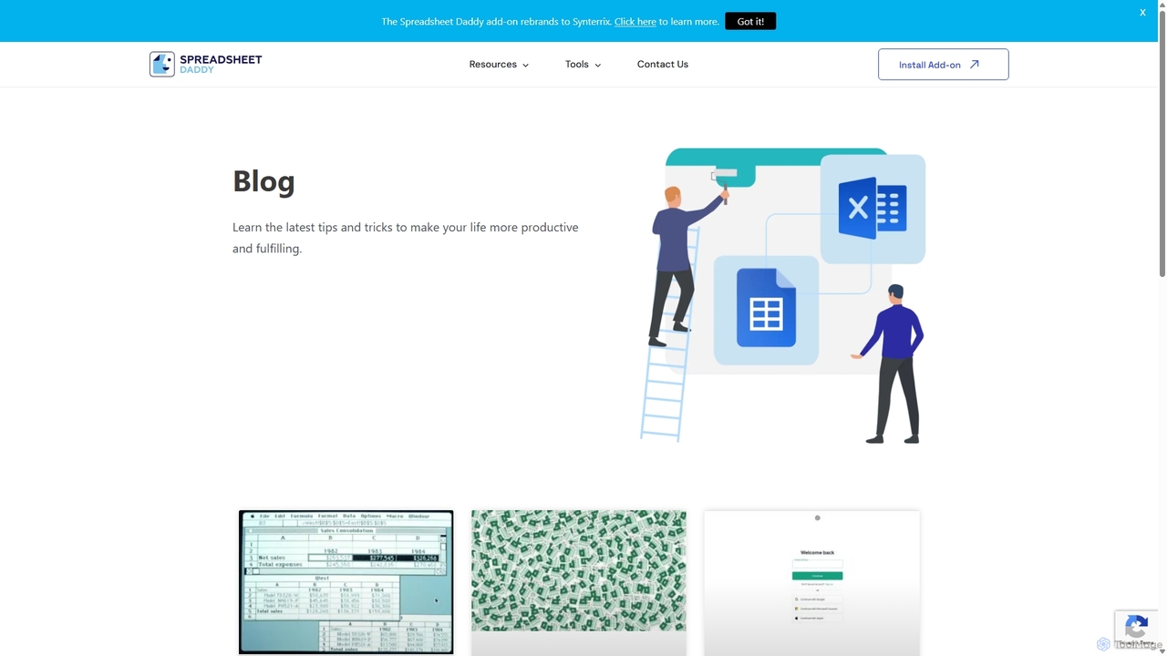 Blog - Spreadsheet Daddy for Spreadsheet Daddy