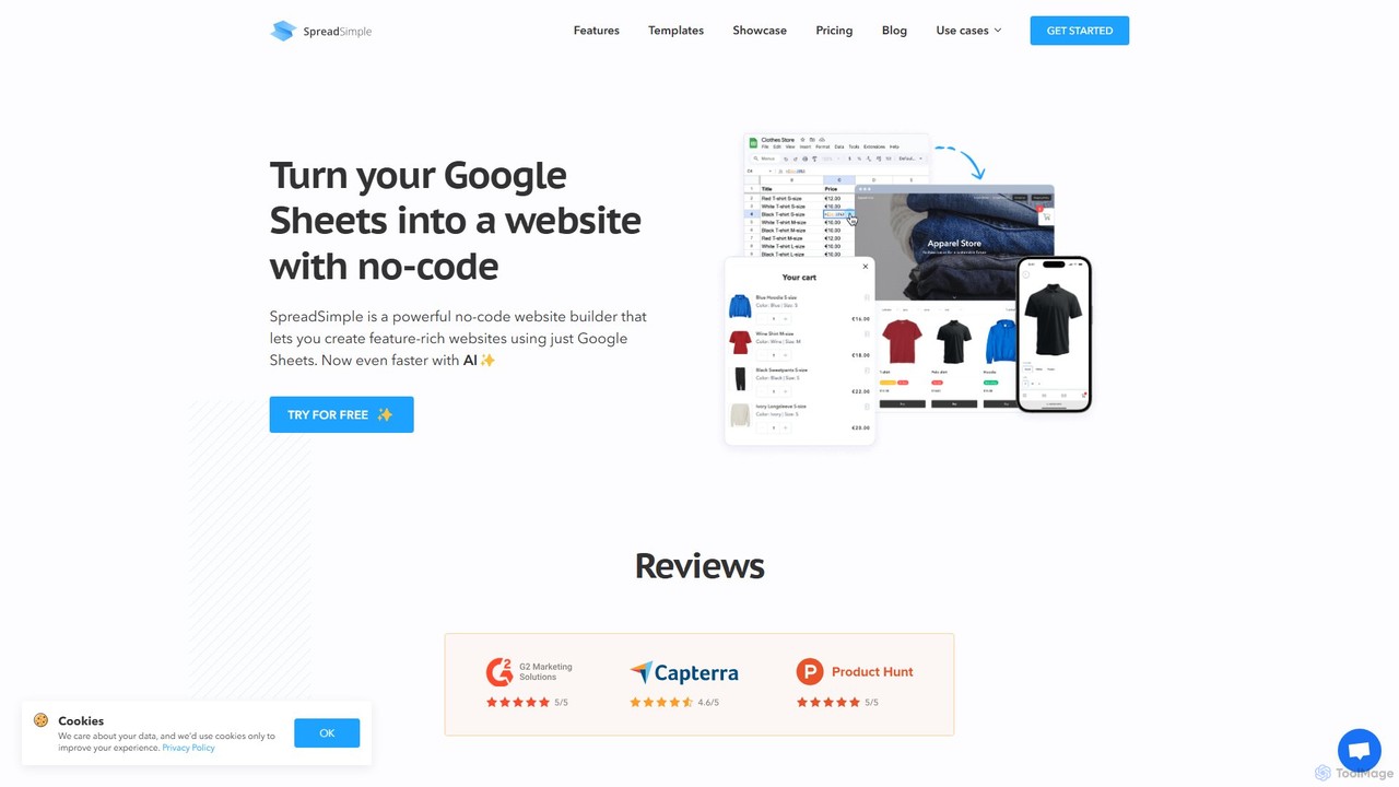 SpreadSimple