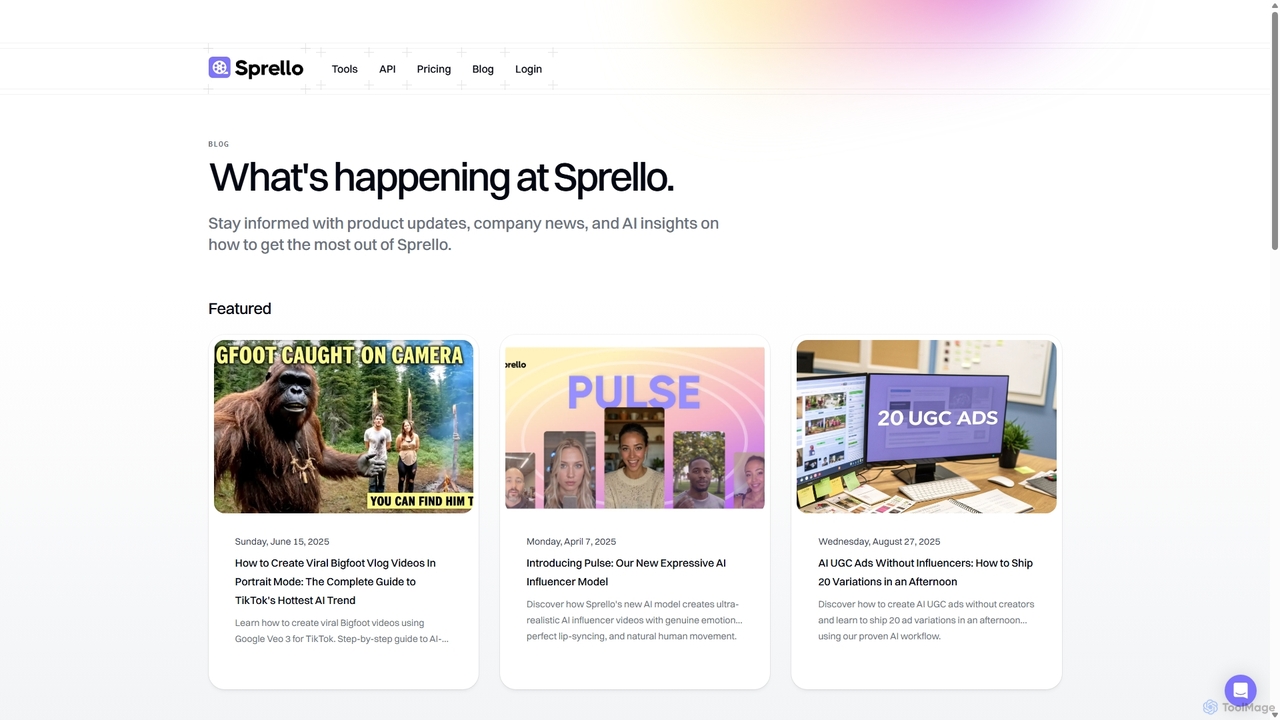 Sprello Blog - AI UGC Videos & Video Marketing Insights for Sprello