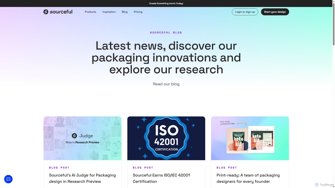 Blog | Sourceful | Professional AI Packaging Design in Seconds for Spring