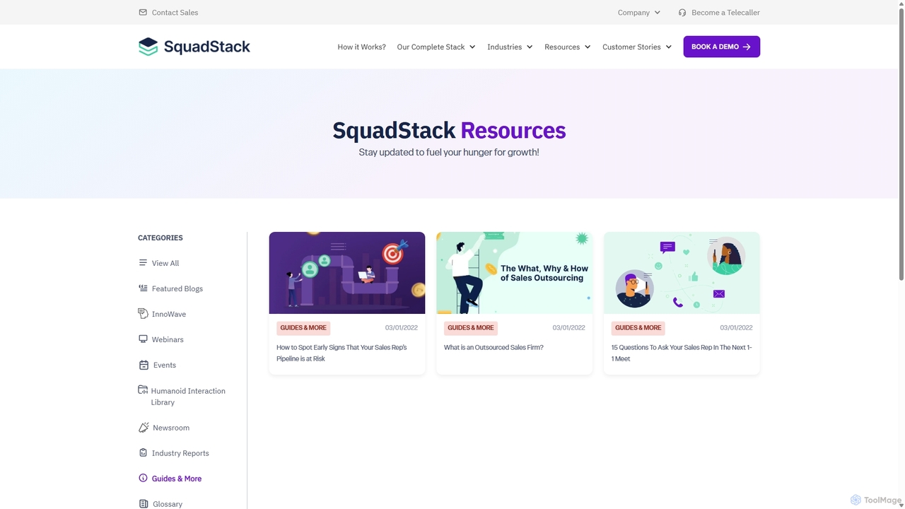 Guides and More for SquadStack