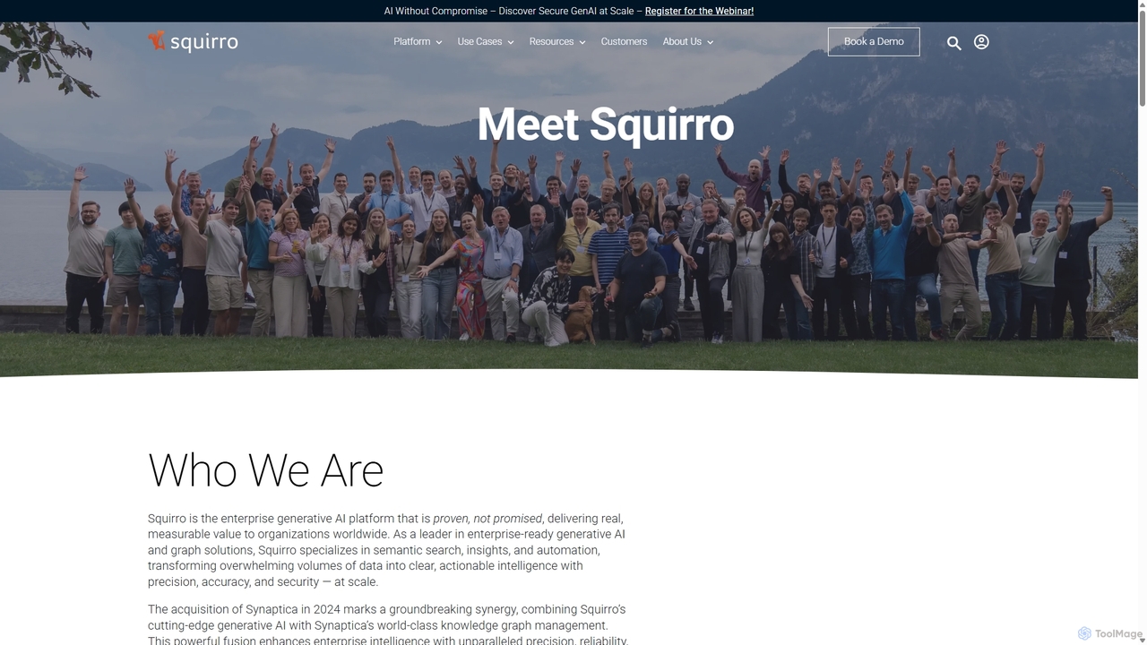 About Squirro | AI-Powered Insights for Your Enterprise for Squirro