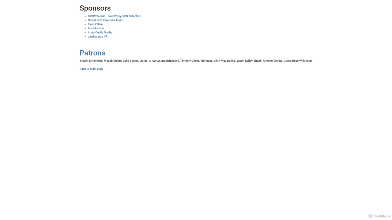 Sponsors for Stable Horde