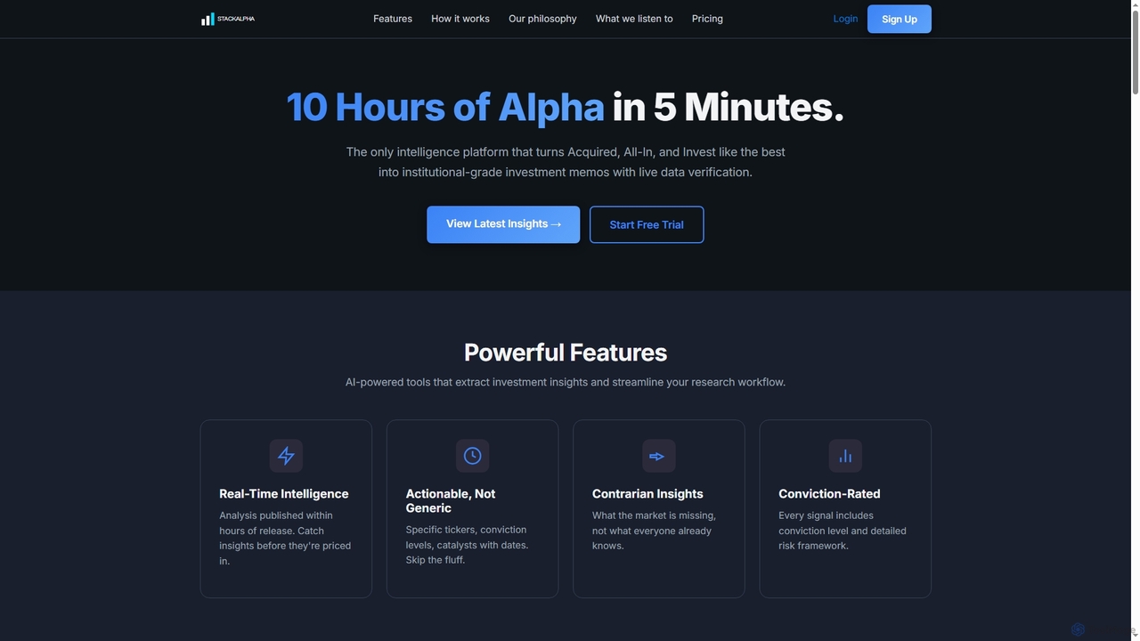 StackAlpha