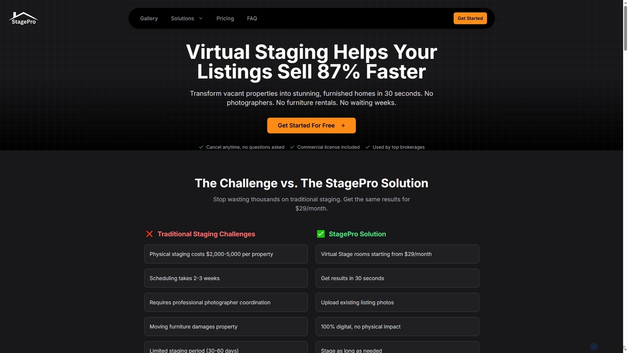 StagePro AI - Transform Your Space with AI Interior Design for StagePro