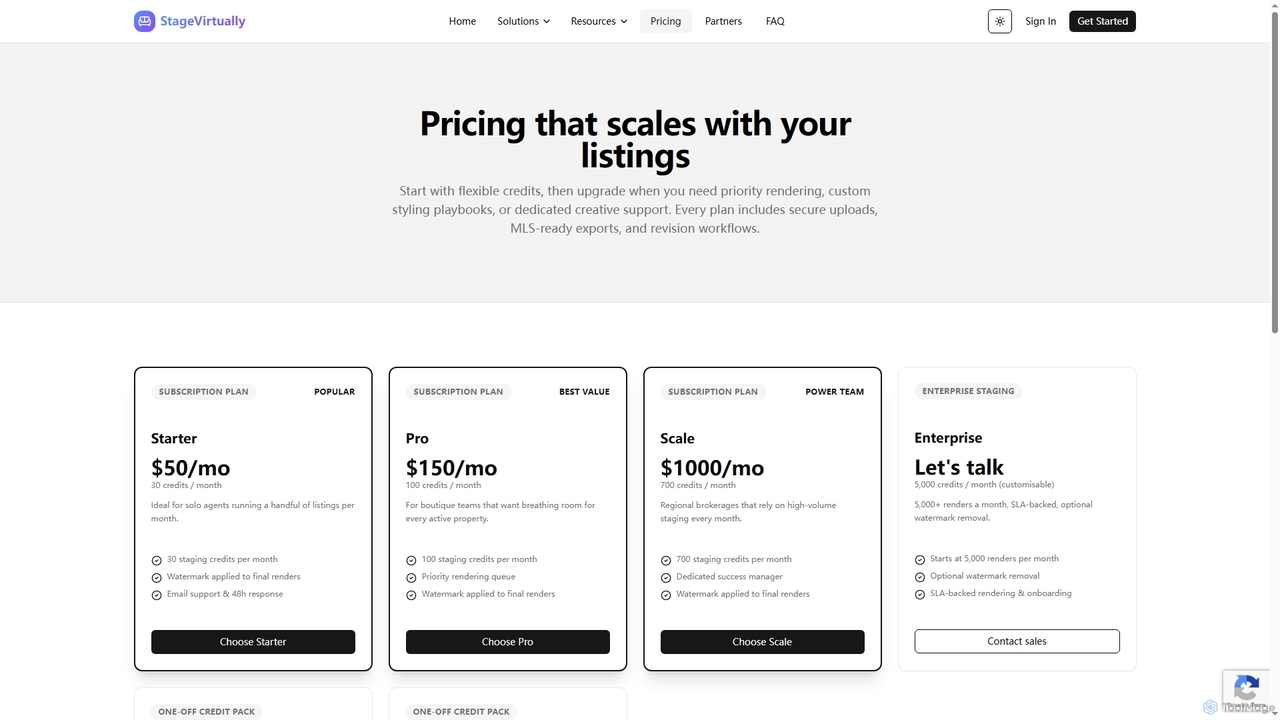 Pricing | StageVirtually.com for StageVirtually