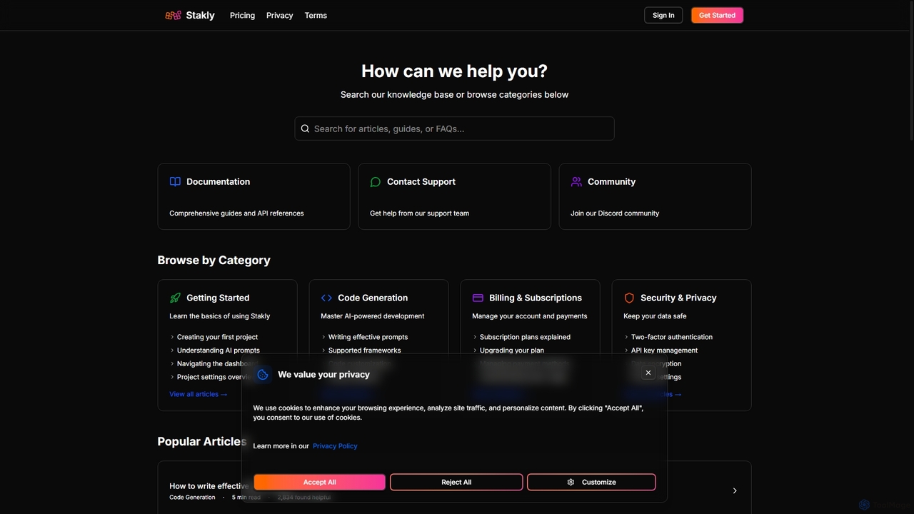 Help Center - Stakly | Stakly for Stakly