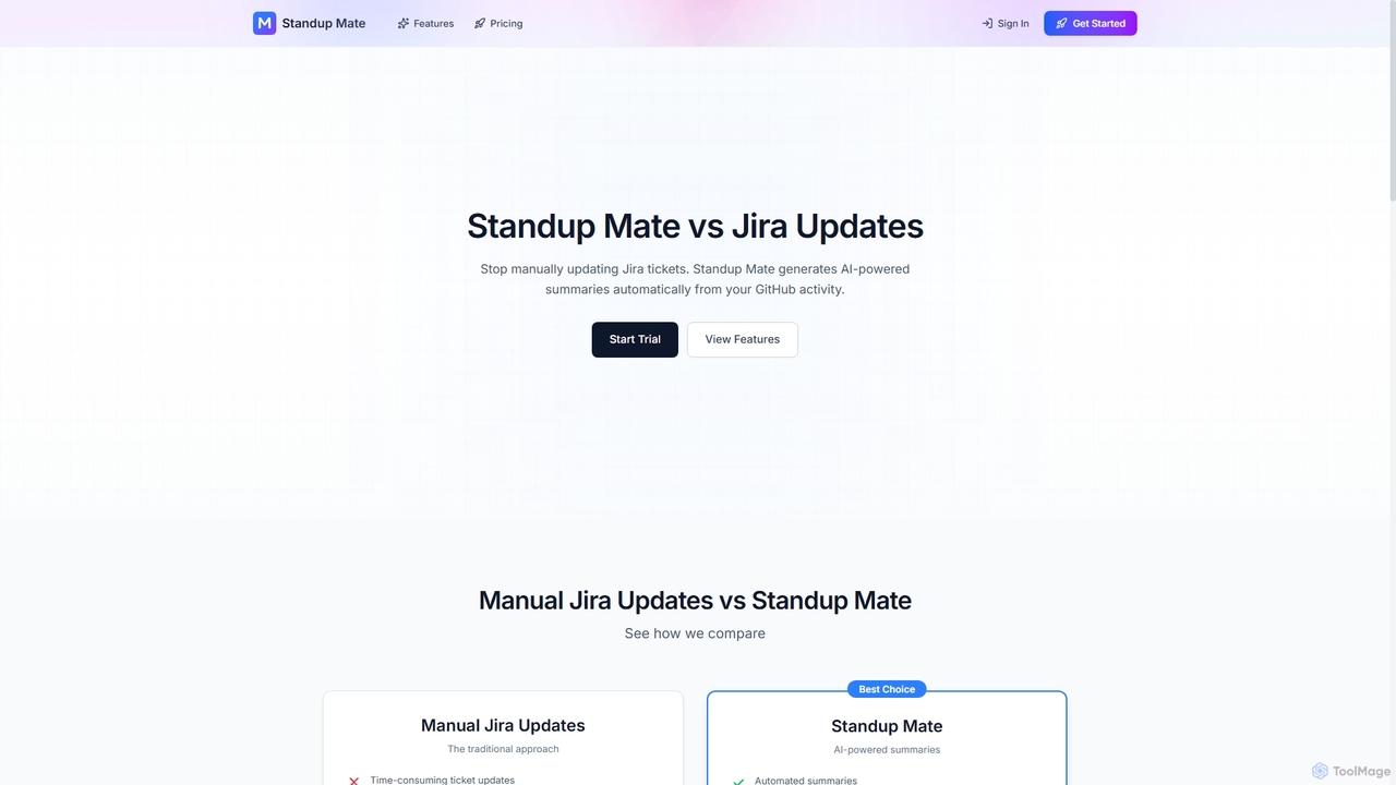 Standup Mate vs Jira Updates | Standup Mate - Standup Mate for Standup Mate