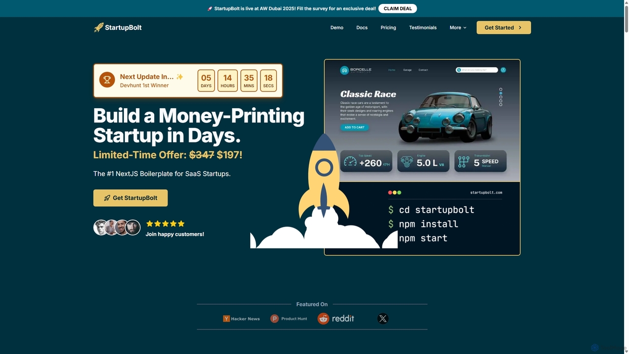 StartupBolt
