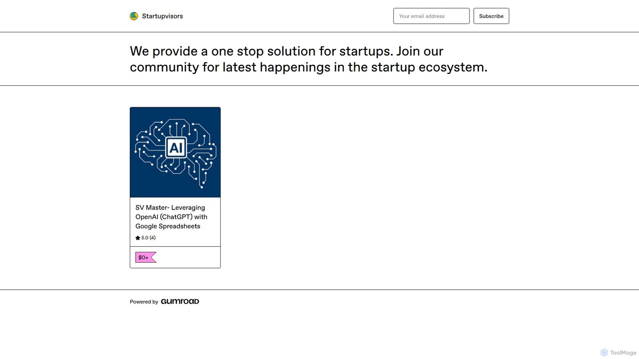 Startupvisors