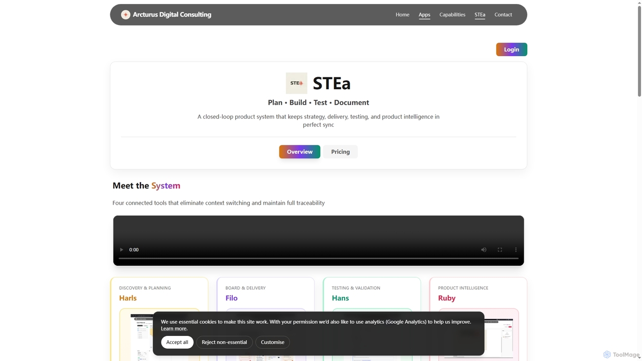 Arcturus Digital Consulting for STEa