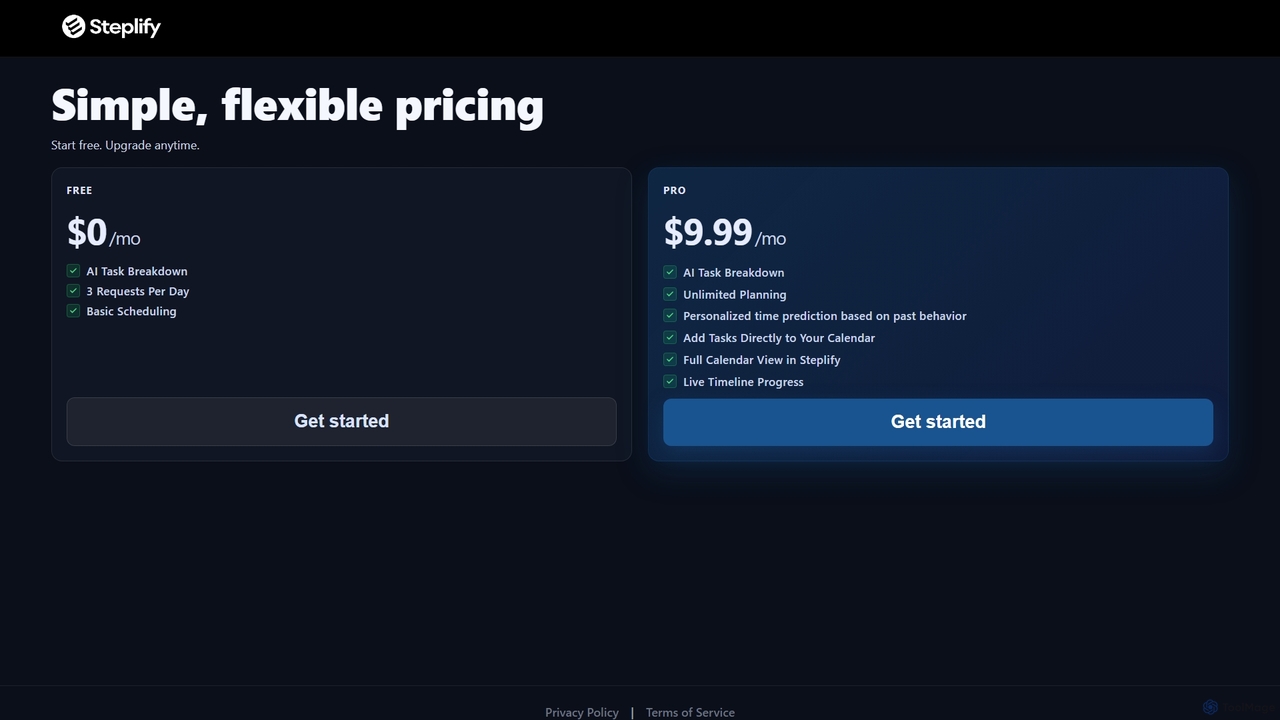 Pricing | Steplify.ai for Steplify