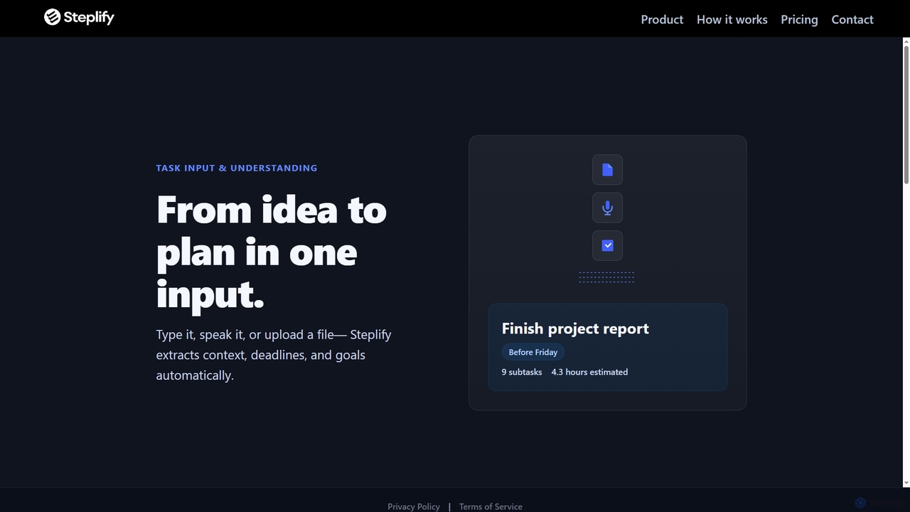 Product | Steplify.ai for Steplify