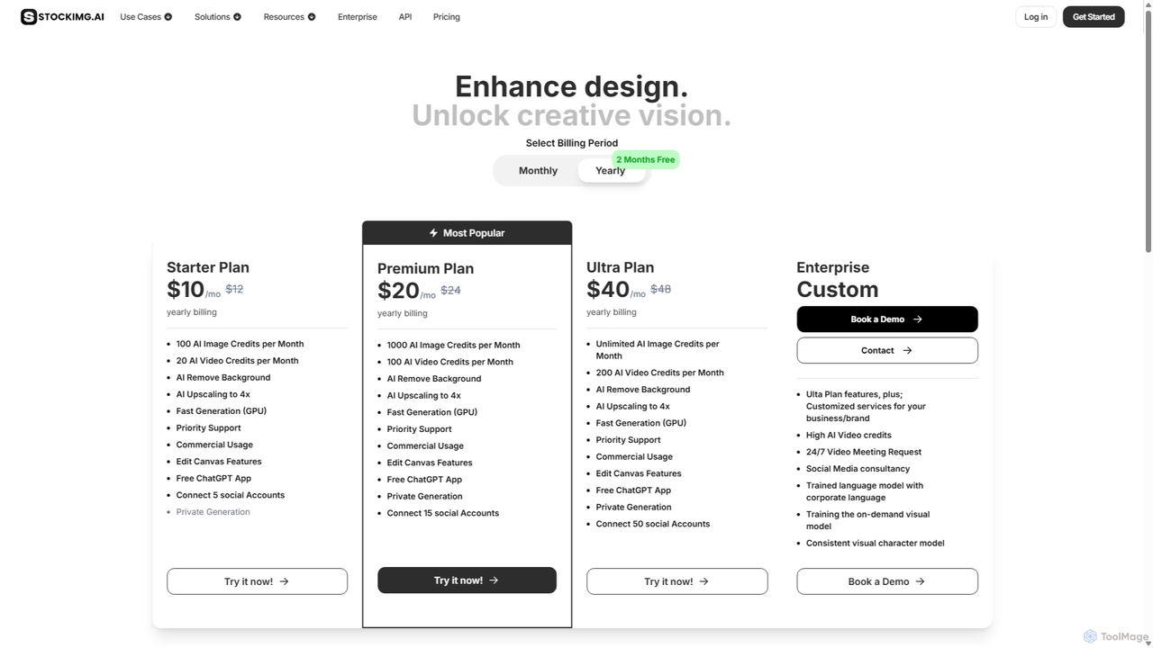 Pricing - Stockimg.ai for Stockimg AI