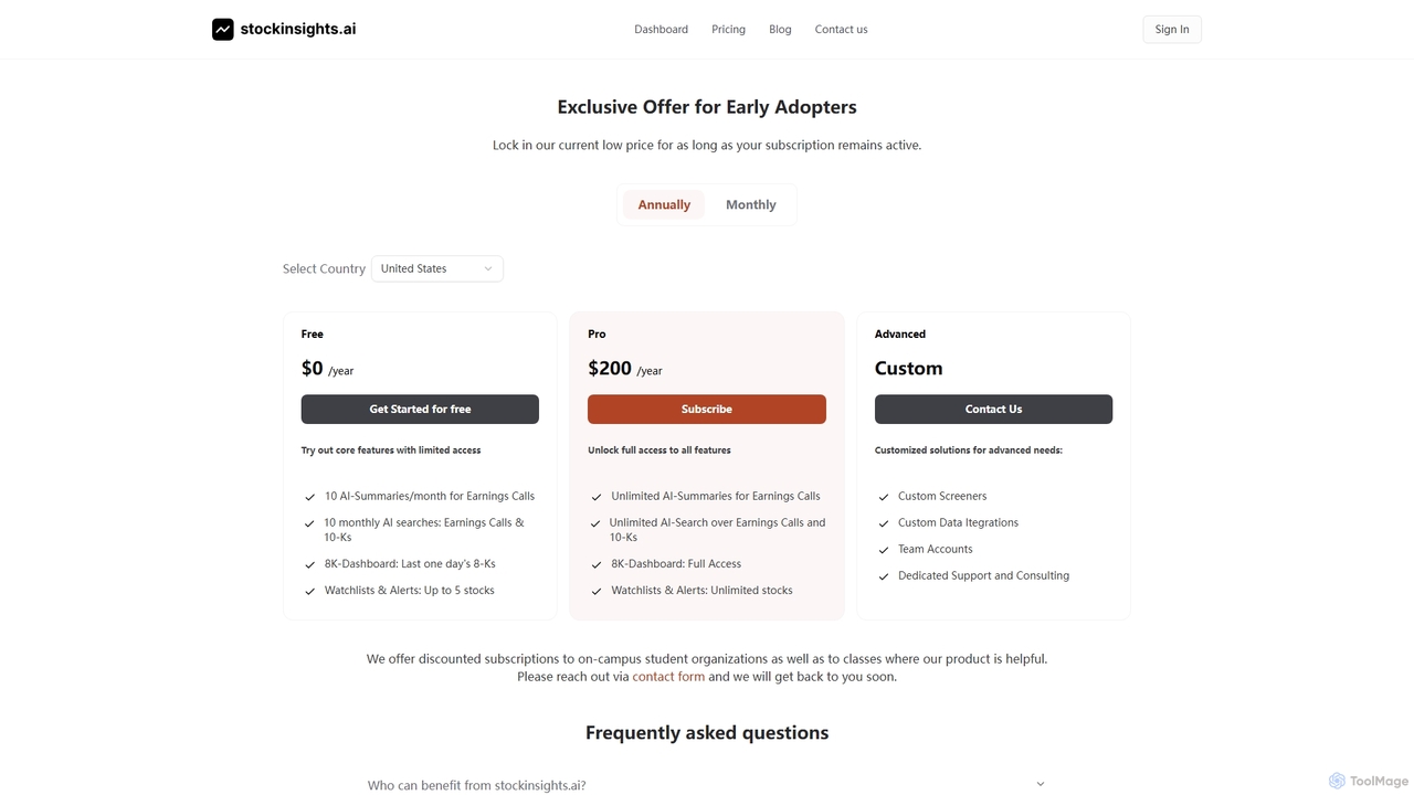 stockinsights.ai - Your Equity Research AI Assistant for Stockinsights.ai