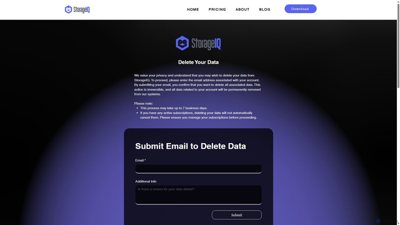 Delete Data | StorageIQ for StorageIQ
