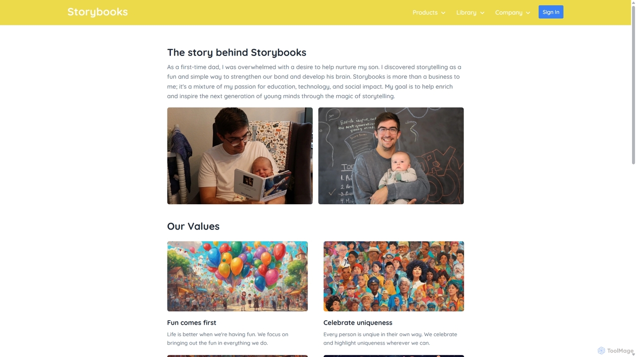 About Us | Storybooks for Storybooks