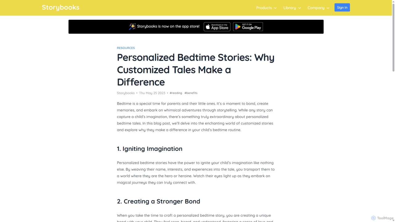 Personalized Bedtime Stories: Why Customized Tales Make a Difference for Storybooks