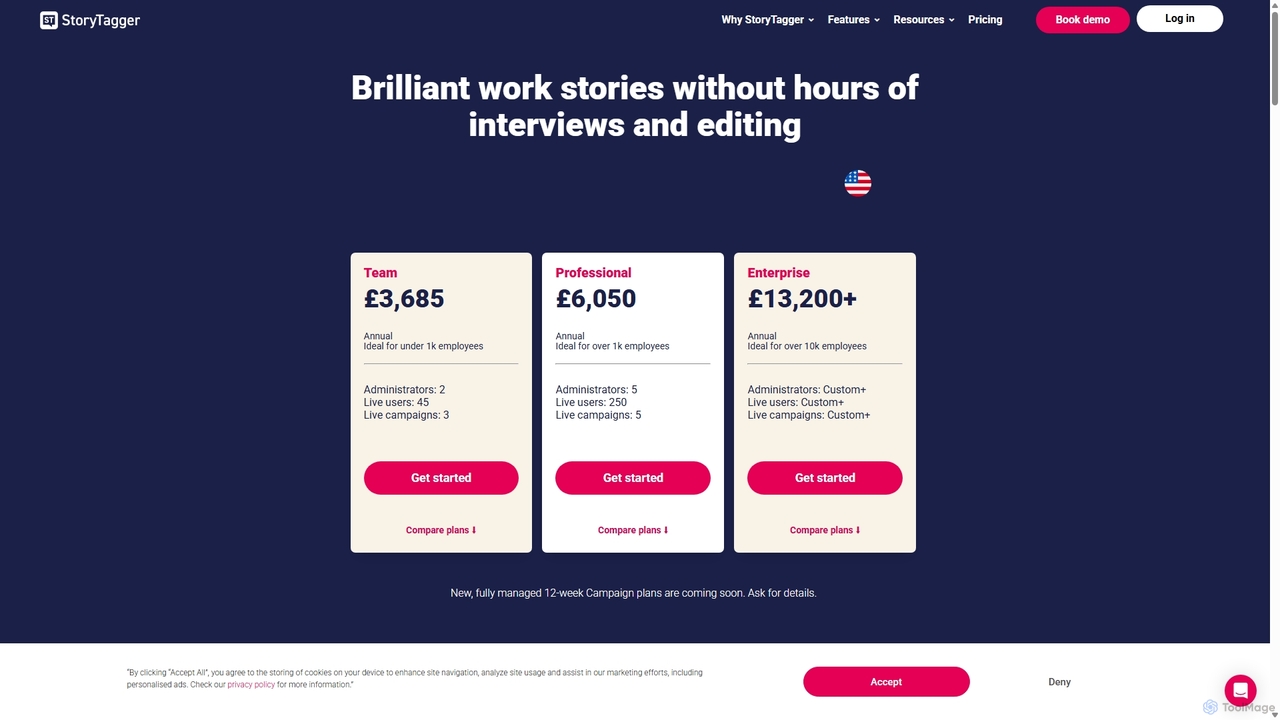 Pricing - StoryTagger for StoryTagger