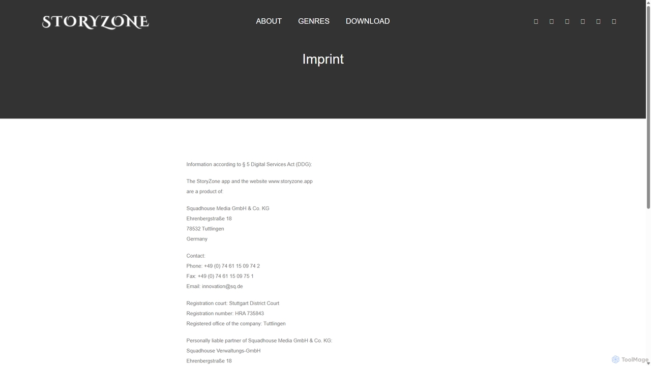 Imprint – StoryZone – AI Roleplaying Interactive App for StoryZone