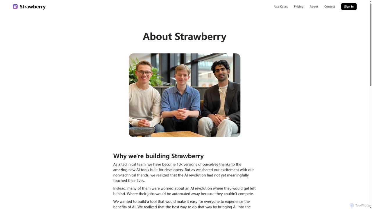Strawberry for Strawberry Browser