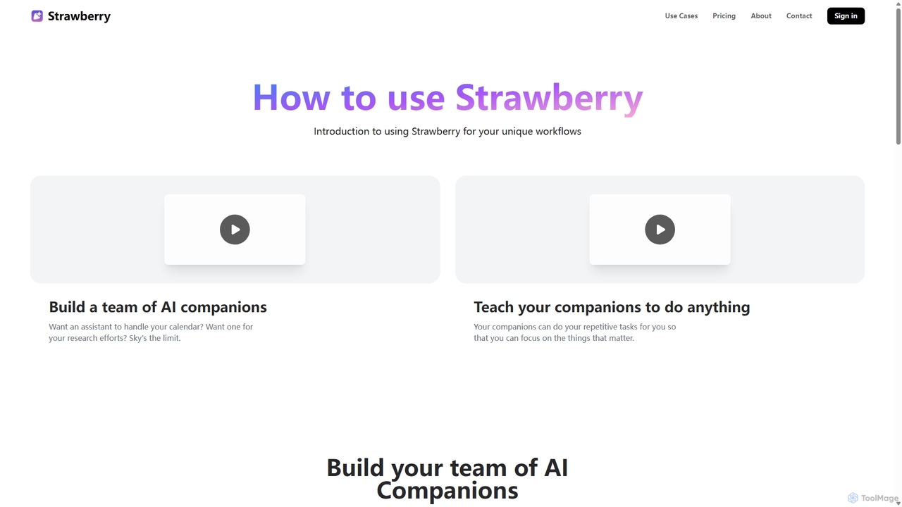 Strawberry for Strawberry Browser