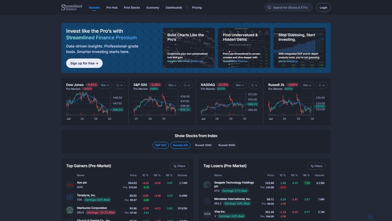 Streamlined Finance