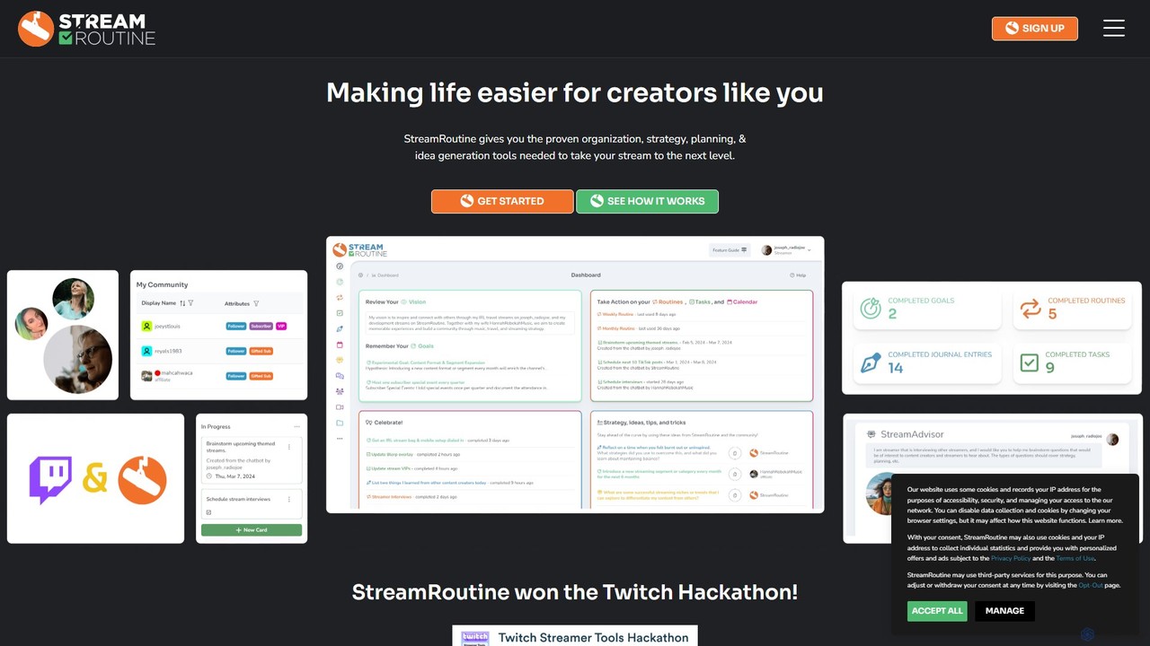 StreamRoutine