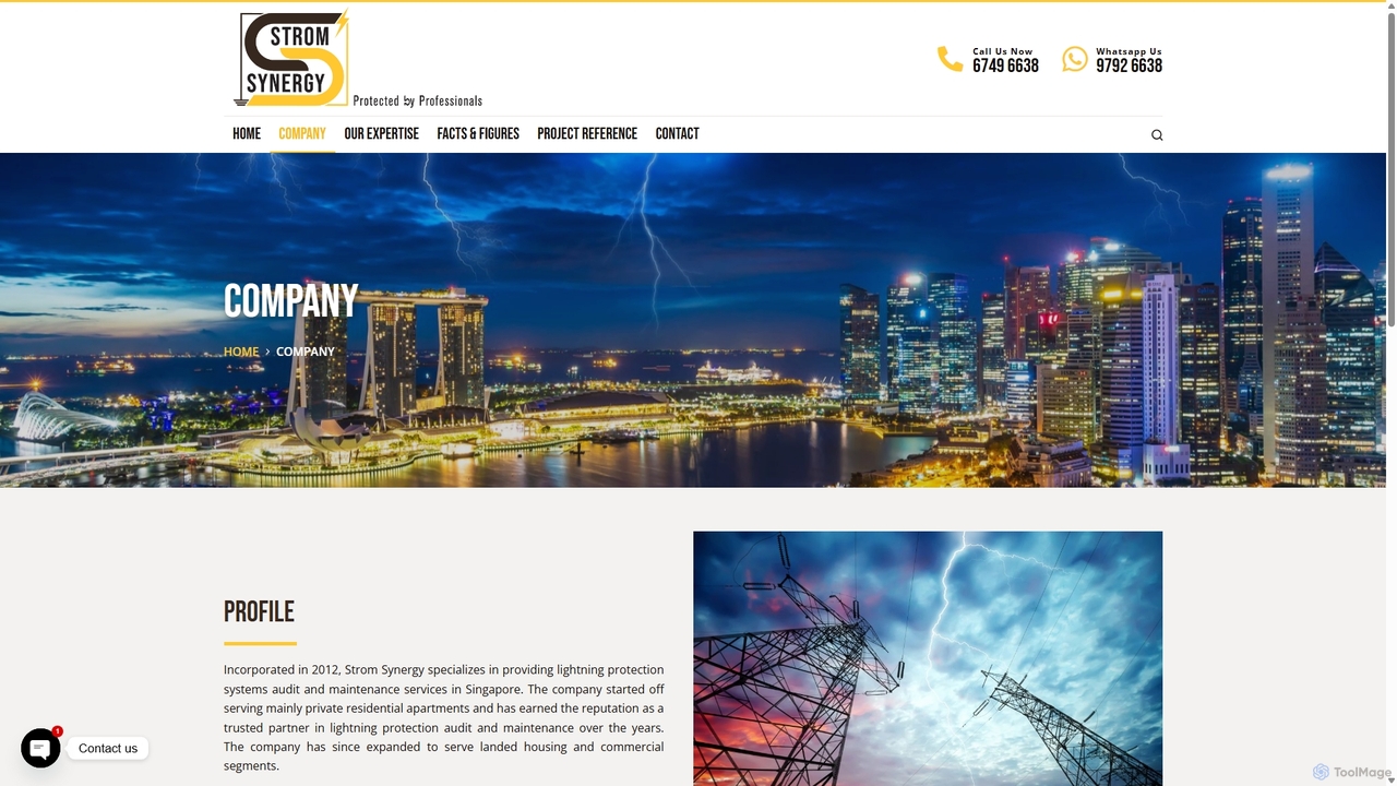 Lightning Protection Company - Lightning Protection - Earthing Audit for Strom Synergy