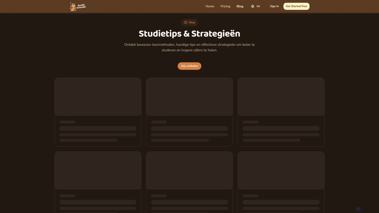 Blog | Studievriendje - Studietips & Leerstrategieën for Studievriendje