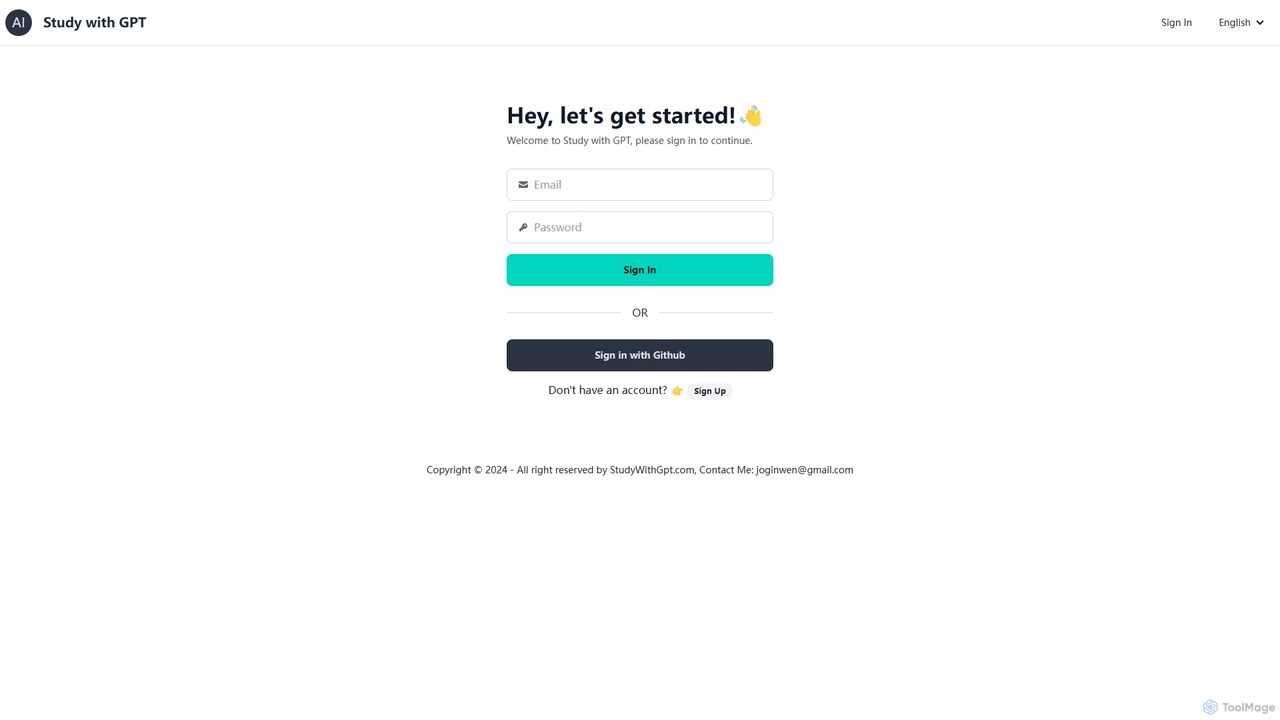 GPT-Powered Full-Stack Learning Hub - Study with GPT for Study with GPT