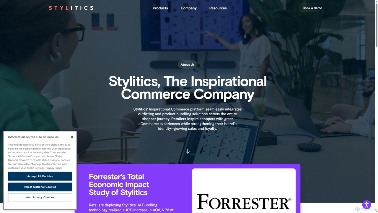 About Stylitics: The Inspirational Commerce Company for Stylitics