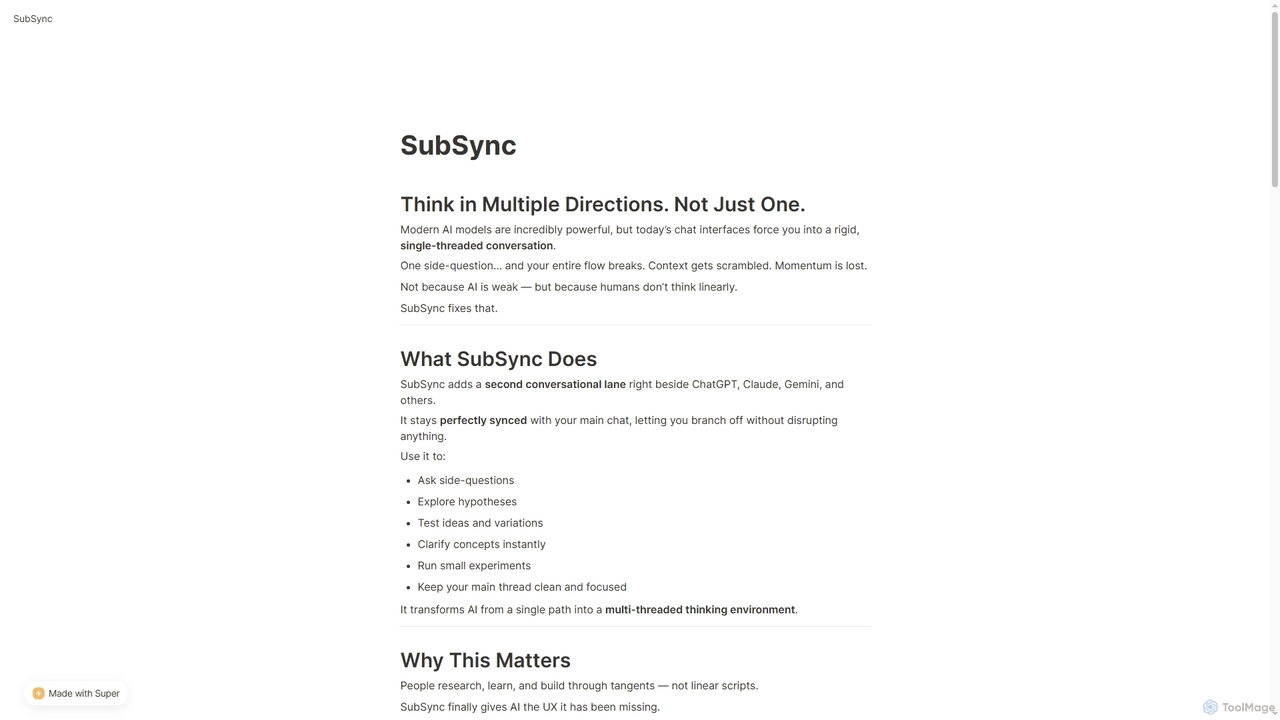 SubSync