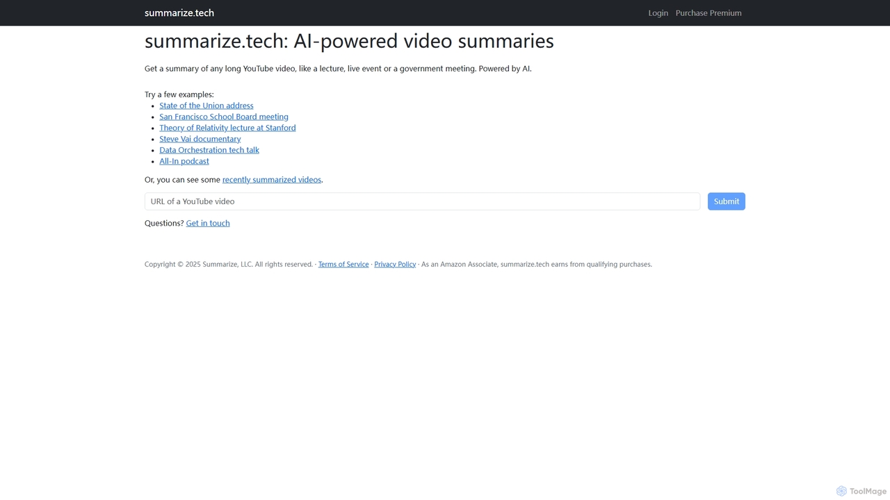 Summarize.tech