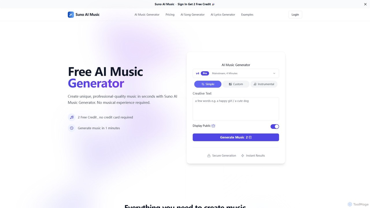Suno AI Music