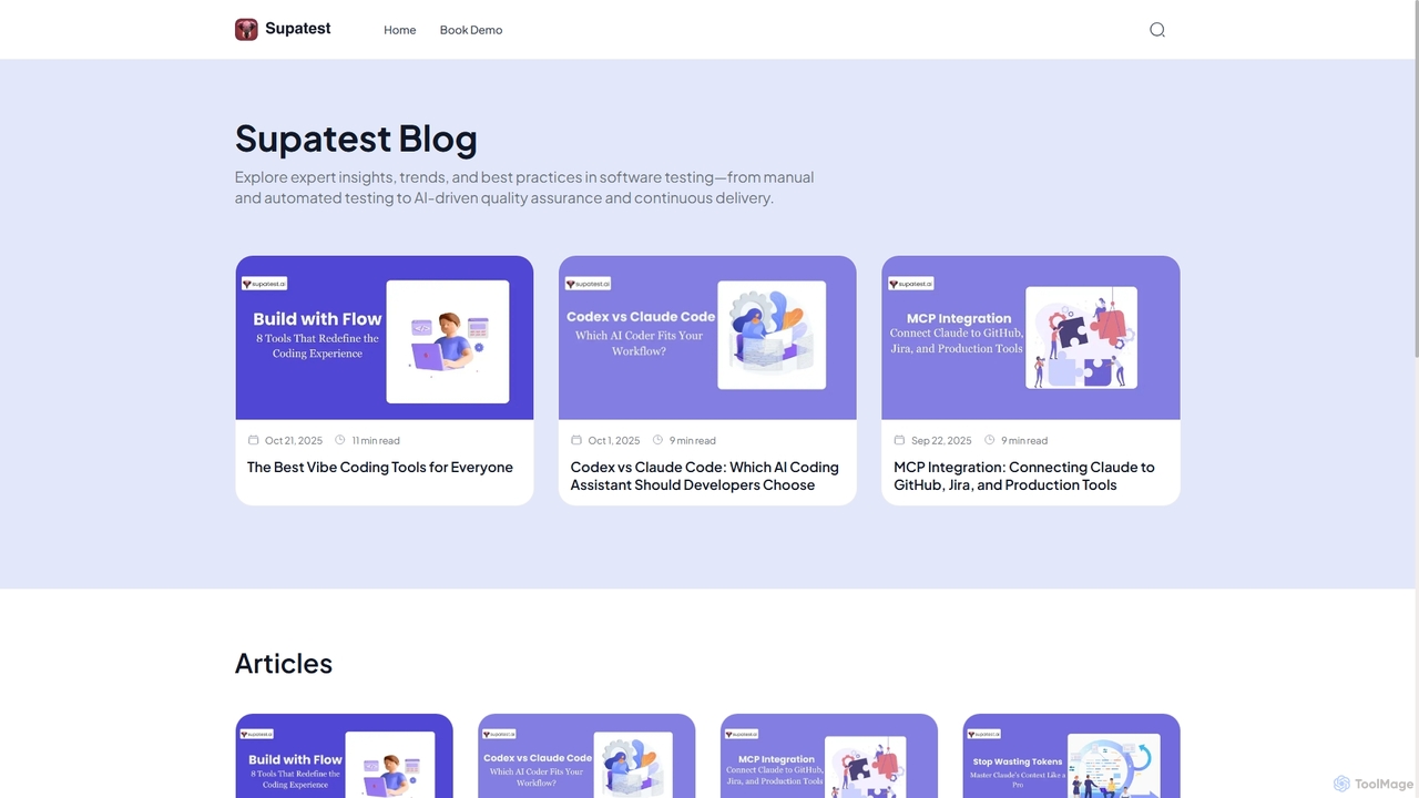Supatest Blog for Supatest